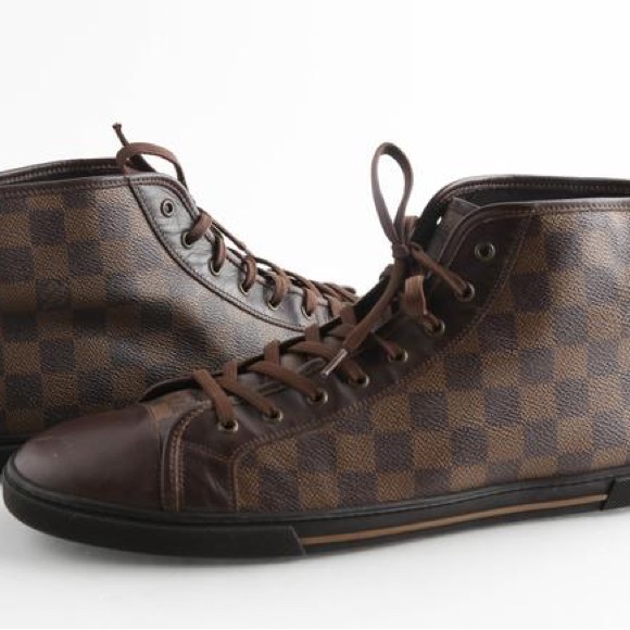 Louis Vuitton Other - Louis Vuitton Ebene Damier High-Tops